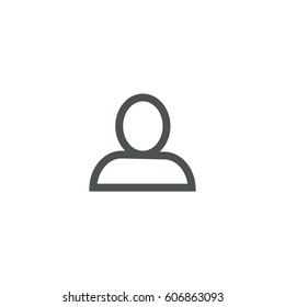 human icon. sign design