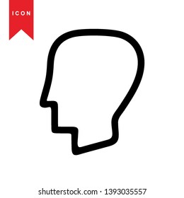 Human icon simple vector illustration - Vector