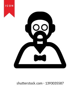 Human icon simple vector illustration - Vector
