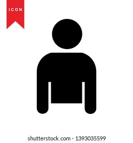 Human icon simple vector illustration - Vector