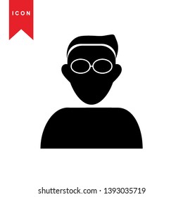 Human icon simple vector illustration - Vector