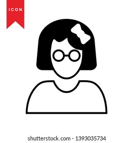 Human icon simple vector illustration - Vector