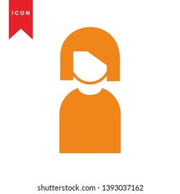 Human icon simple vector illustration - Vector