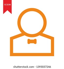 Human icon simple vector illustration - Vector