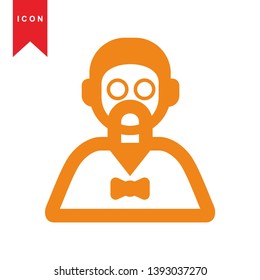 Human icon simple vector illustration - Vector