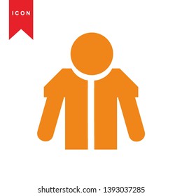 Human icon simple vector illustration - Vector