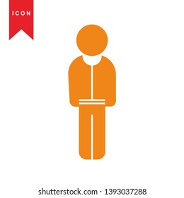 Human icon simple vector illustration - Vector