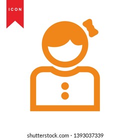Human icon simple vector illustration - Vector