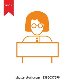 Human icon simple vector illustration - Vector