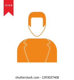 Human icon simple vector illustration - Vector