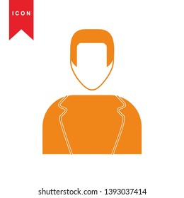 Human icon simple vector illustration - Vector