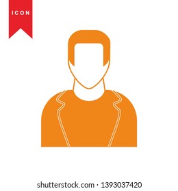 Human icon simple vector illustration - Vector