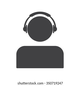 human Icon vector flat design