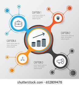 Human Icons Set. Collection Of Money Navigation, Hierarchy, Coins Growth And Other Elements. Also Includes Symbols Such As Increase, Map, Cash.