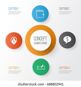 Human Icons Set. Collection Of Payment, Wallet, Deal And Other Elements. Also Includes Symbols Such As Purse, Opinion, Discussion.