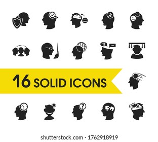 Iconos humanos establecidos con la enseñanza, la gestión del tiempo y la búsqueda de elementos de solución. Conjunto de iconos humanos y concepto de expresión. Elementos vectoriales editables para el diseño de la interfaz de usuario de la aplicación del logotipo.