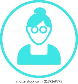 Iconos humanos. Ilustración vectorial. Equipo de Office y líder