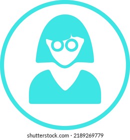 Iconos humanos. Ilustración vectorial. Equipo de Office y líder