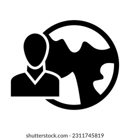 Human Impact Vector Glyph Icon For Personal And Commercial Use.
