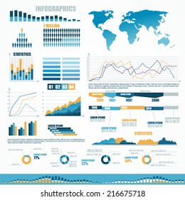 Human infographic vector illustration.