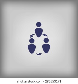human interaction icon