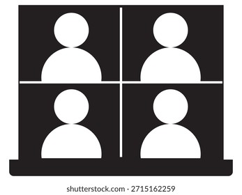 Human interaction and teamwork icons set. Collection of human interaction, teamwork and collaboration icons showing communication, coordination and group processes in flat vector illustration style.EPS10AI.

