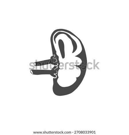 human internal organ icon kidney or spleen without background