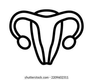 Icono de línea plana de órganos internos humanos. Símbolos anatómicos. Máscara de signo de contorno para concepto móvil y diseño web, tienda.