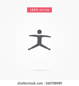 human jump icon