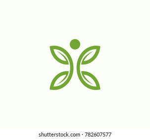 human leave logo design