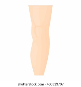 Human leg icon
