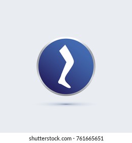 human leg icon