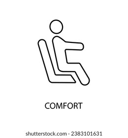 Human life concept line icon. Simple element illustration.Human life concept outline symbol design.