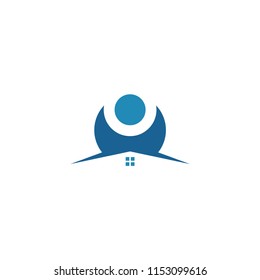 human life logo template
