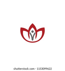 human life logo template