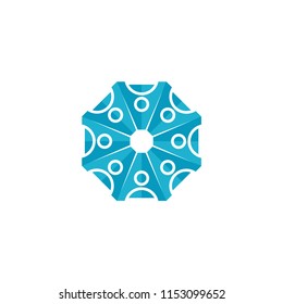human life logo template