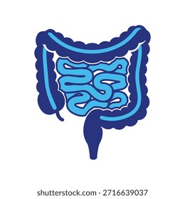 Human liver anatomy vector illustration. Perfect for hepatology, internal health, and digestive system concepts. Professional flat design isolated on white background.
