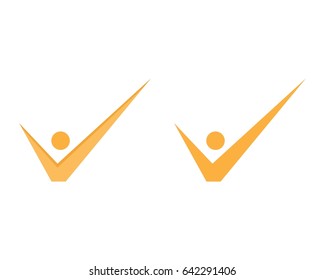 human logo design 