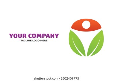 human logo design premium template