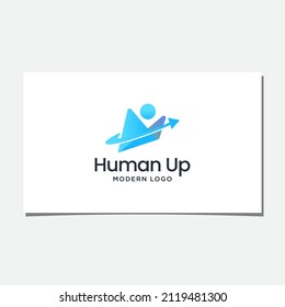 HUMAN-UP-LOGO-DESIGN-VEKTOR