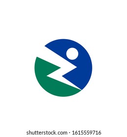 human logo design vector template sign