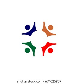 Human Logo Template
