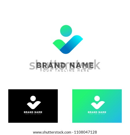 human logo vector illustration graphic design