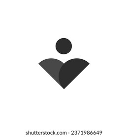 Los logotipos humanos pueden utilizarse como logotipos de agencias o empresas