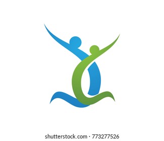 Human logos Template