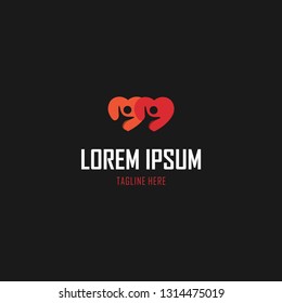 Human Love Care Abstract Creative Business Modern Logo 