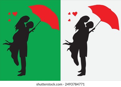 The Human Love Vector Art Illustration