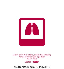Human lung icon