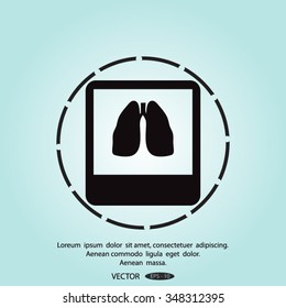 Human lung icon