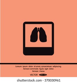 Human lung icon
